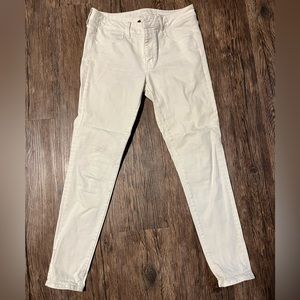 American Eagle white jegging, size 8
